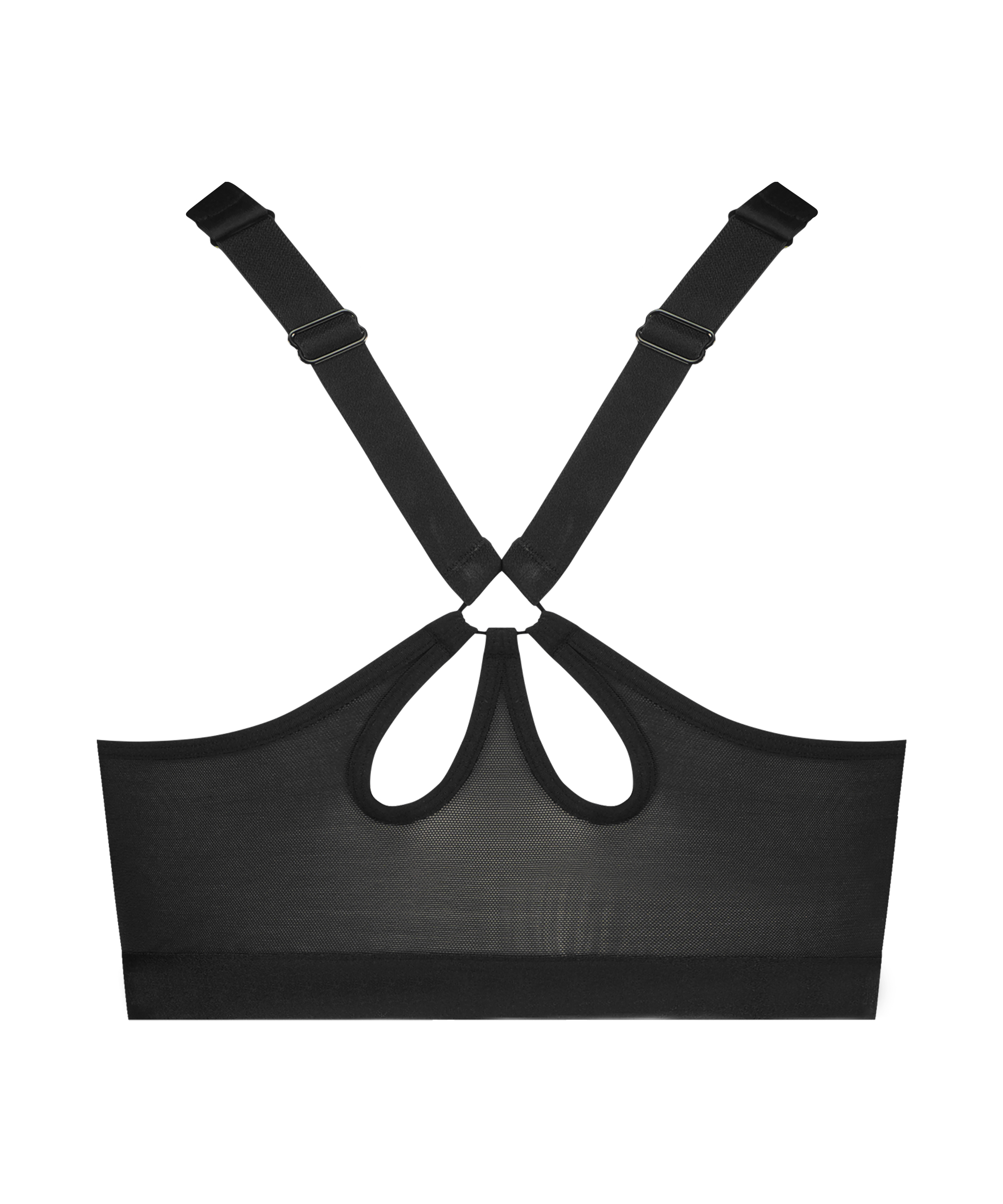 HKMX Soutien-gorge de sport The Pro Maintien niveau 3, Noir, main