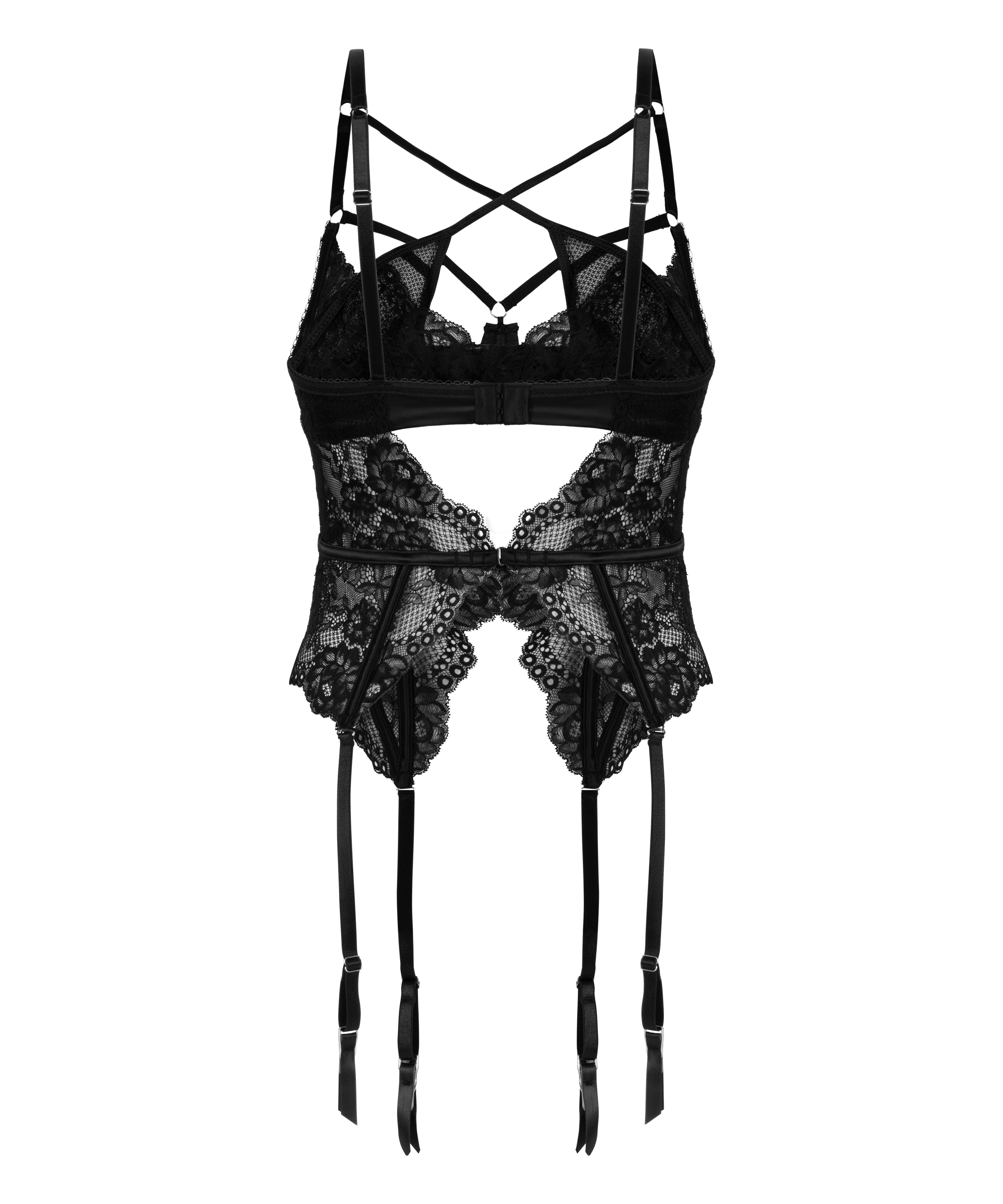 Bustier Anna, Noir, main