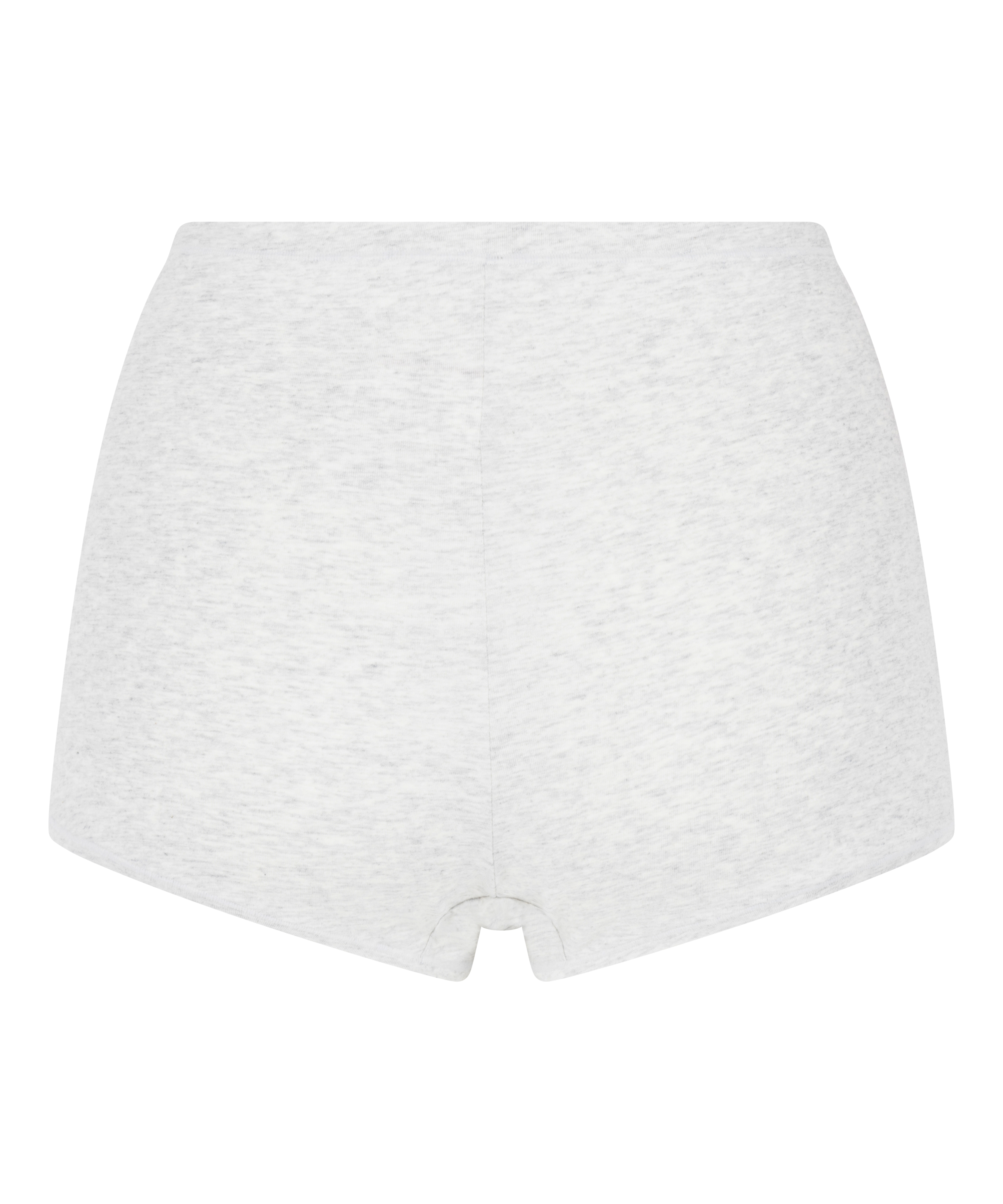 Shorty en coton doux, Gris, main