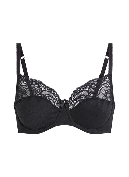 Soutien-gorge à armatures non-préformé Sophie, Noir