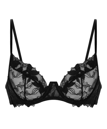 Soutien-gorge à armatures non-préformé Ingrid, Noir