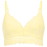Soutien-gorge sans armatures préformé Andrea, Jaune