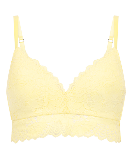 Soutien-gorge sans armatures préformé Andrea, Jaune