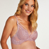 Soutien-gorge d'allaitement rembourré à armatures Lucy, Violet