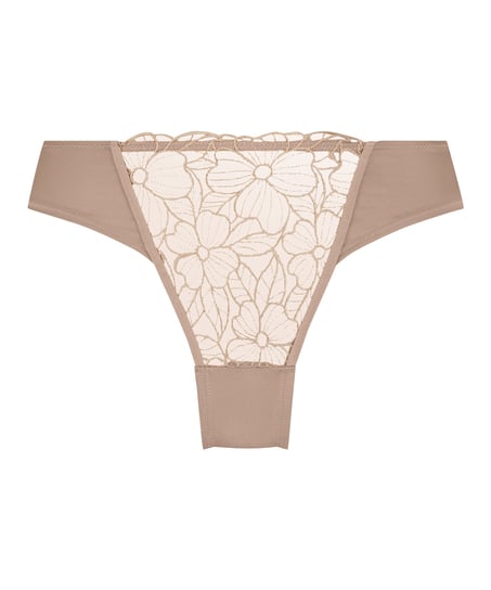 Slip brésilien Anya, marron