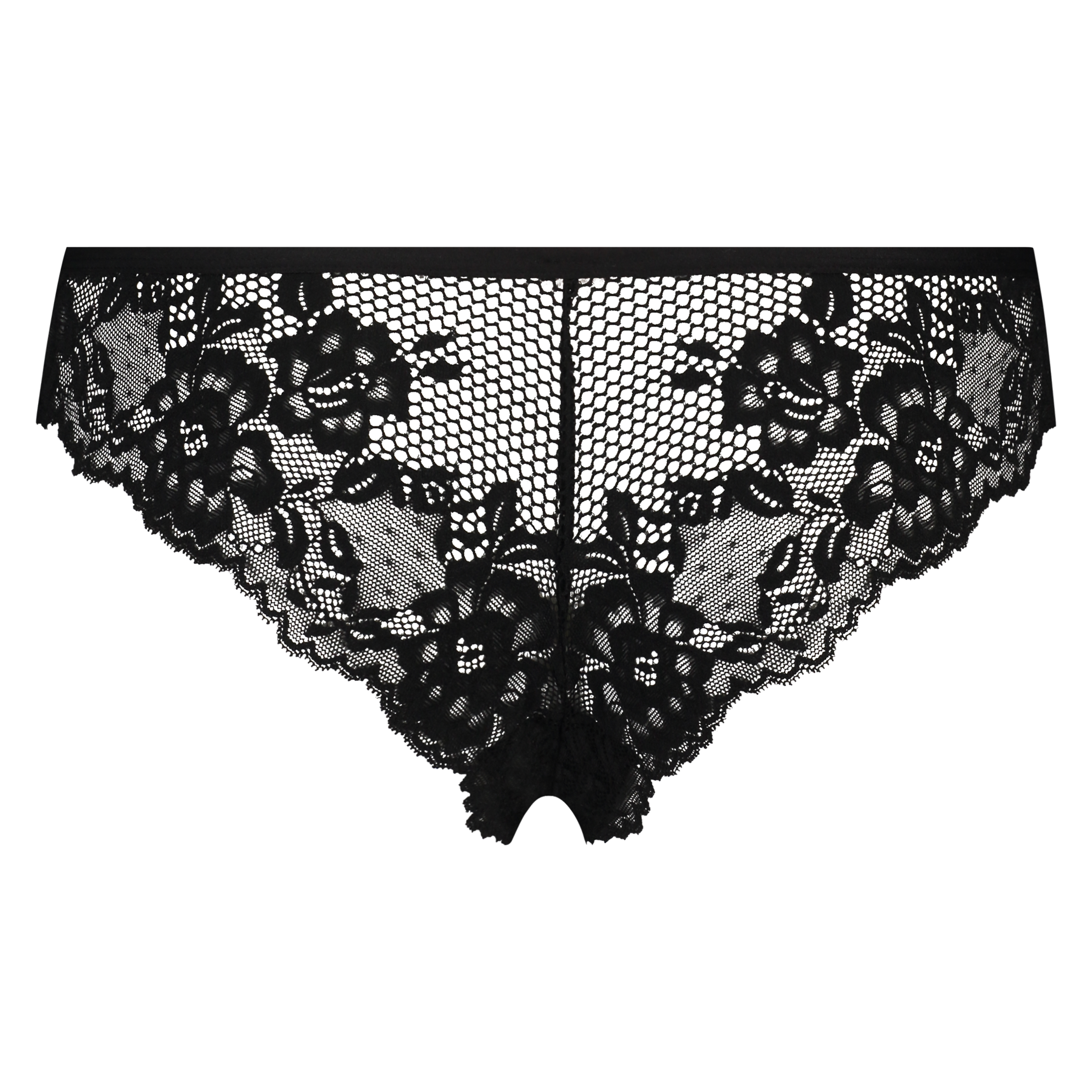 Slip br&eacute;silien Bianca, Noir, main