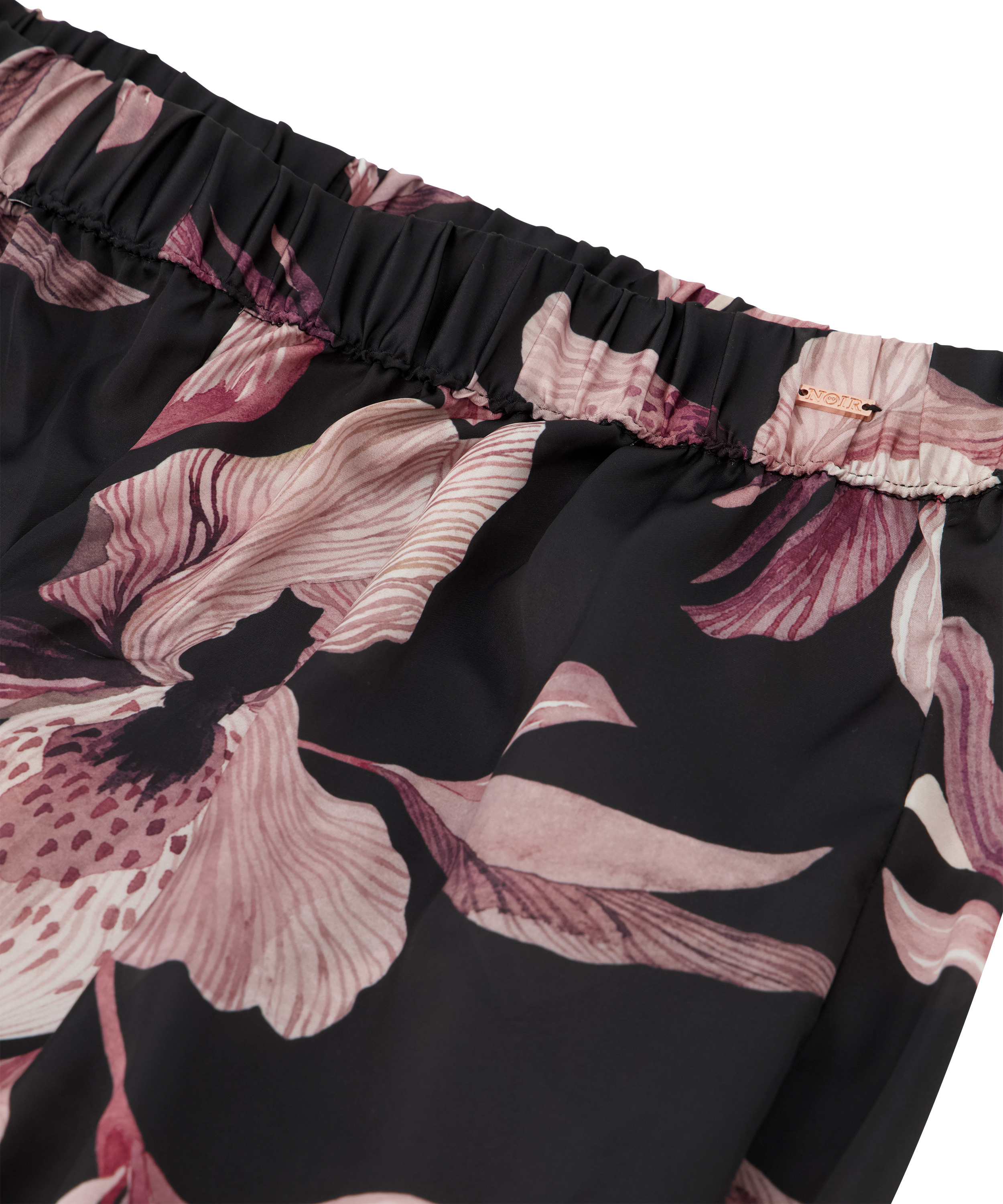 Pantalon palazzo, Noir, main