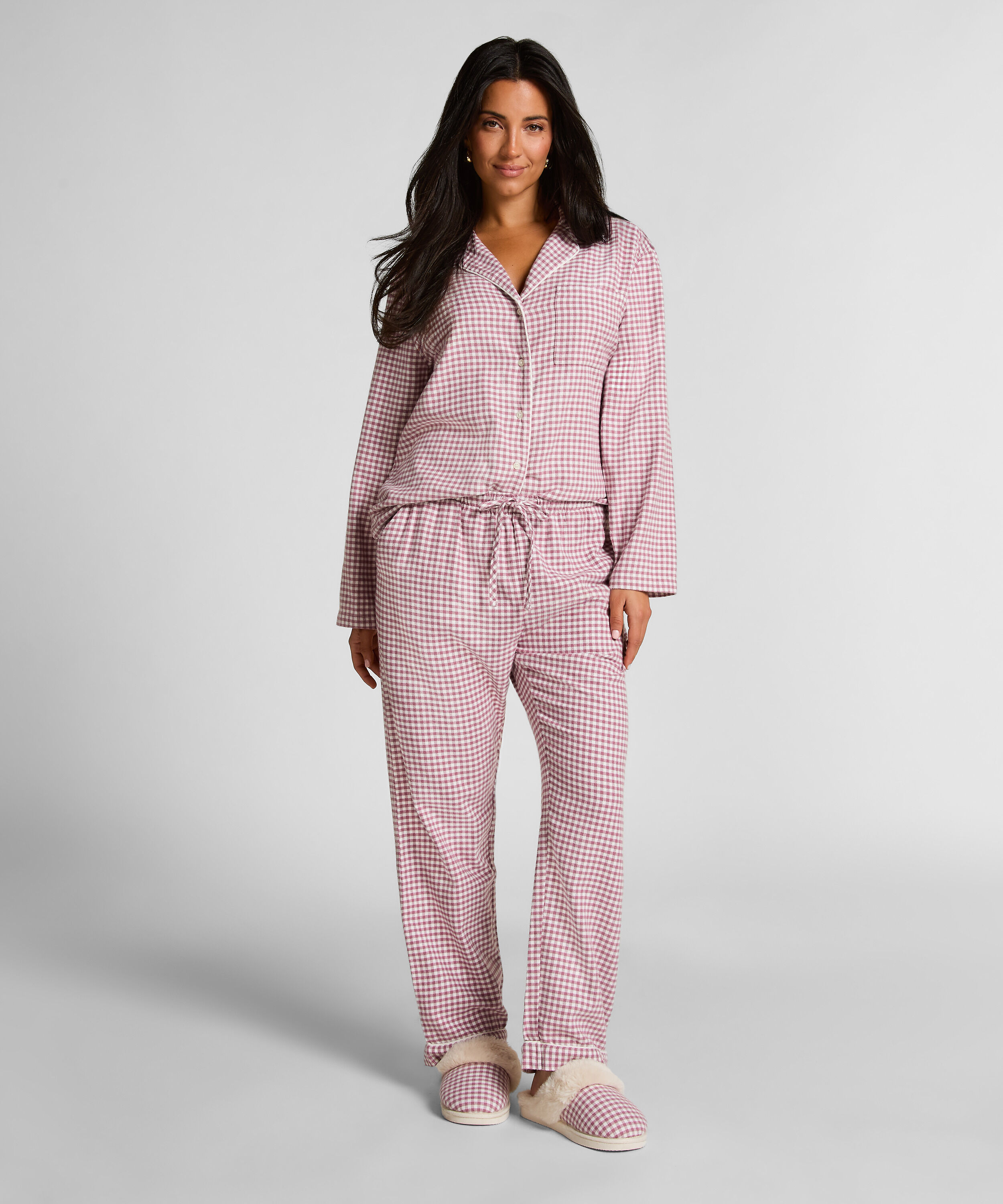 Pantalon de Pyjama Flanel, Violet