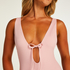 Maillot de bain haut Texture, Rose