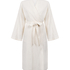 Robe longue en mousseline, Blanc