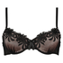 Padded underwired bra Vanity, Noir