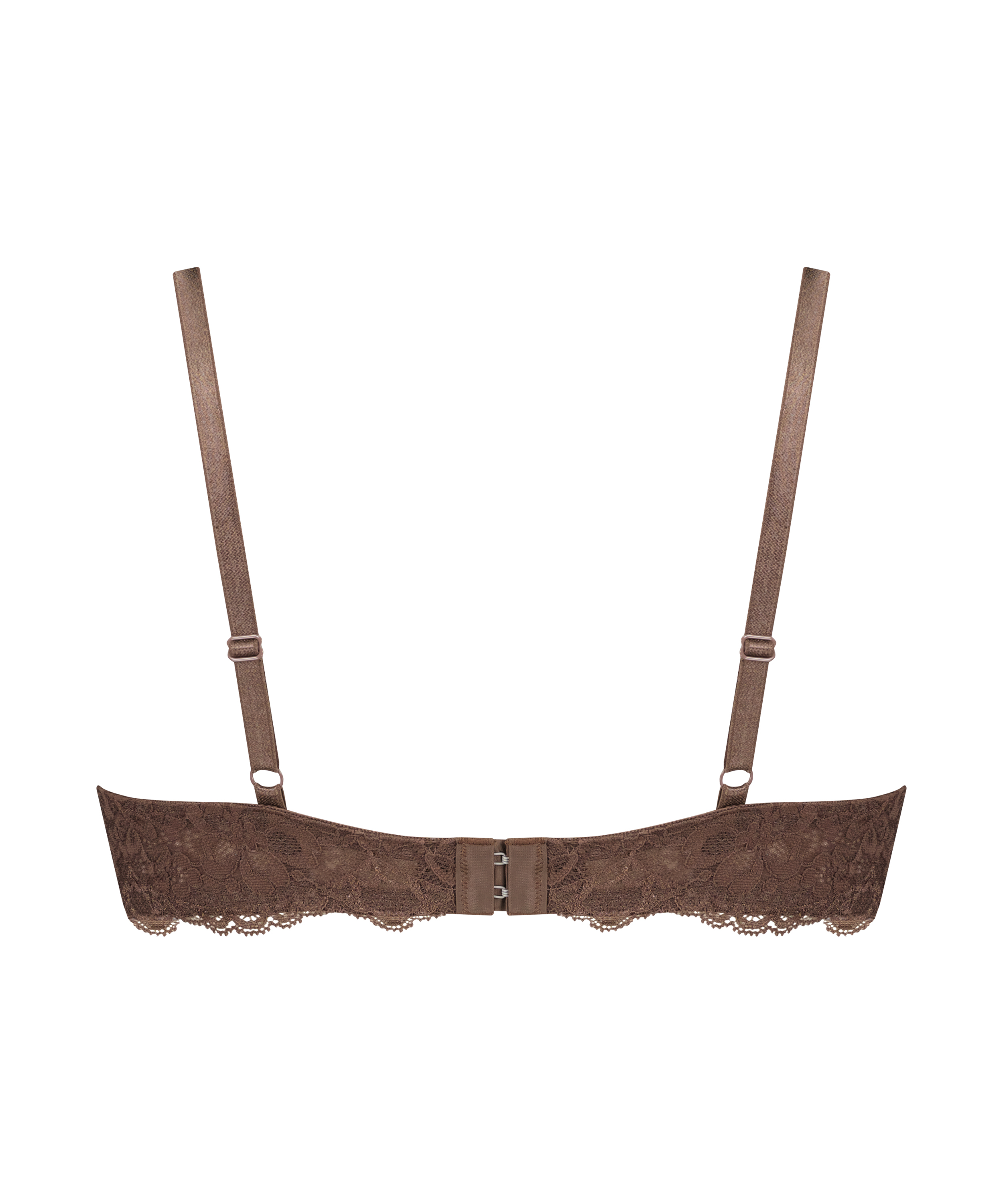 Soutien-gorge à armatures non-préformé Marine, Marron, main