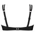 Haut de bikini &agrave; armatures pr&eacute;form&eacute; Capsule Taille E +, Noir
