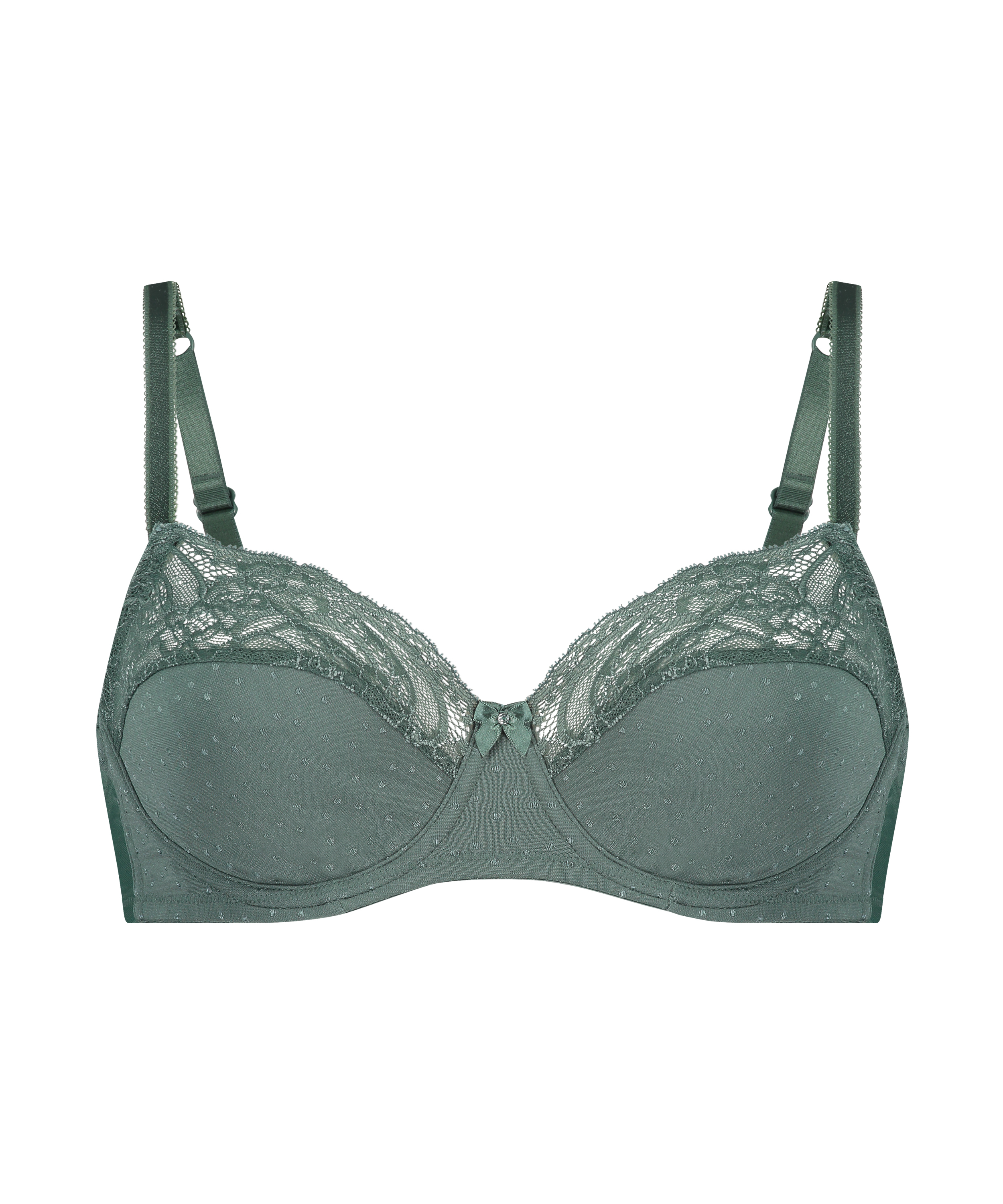 Soutien-gorge à armatures non-préformé Sophie, Vert, main