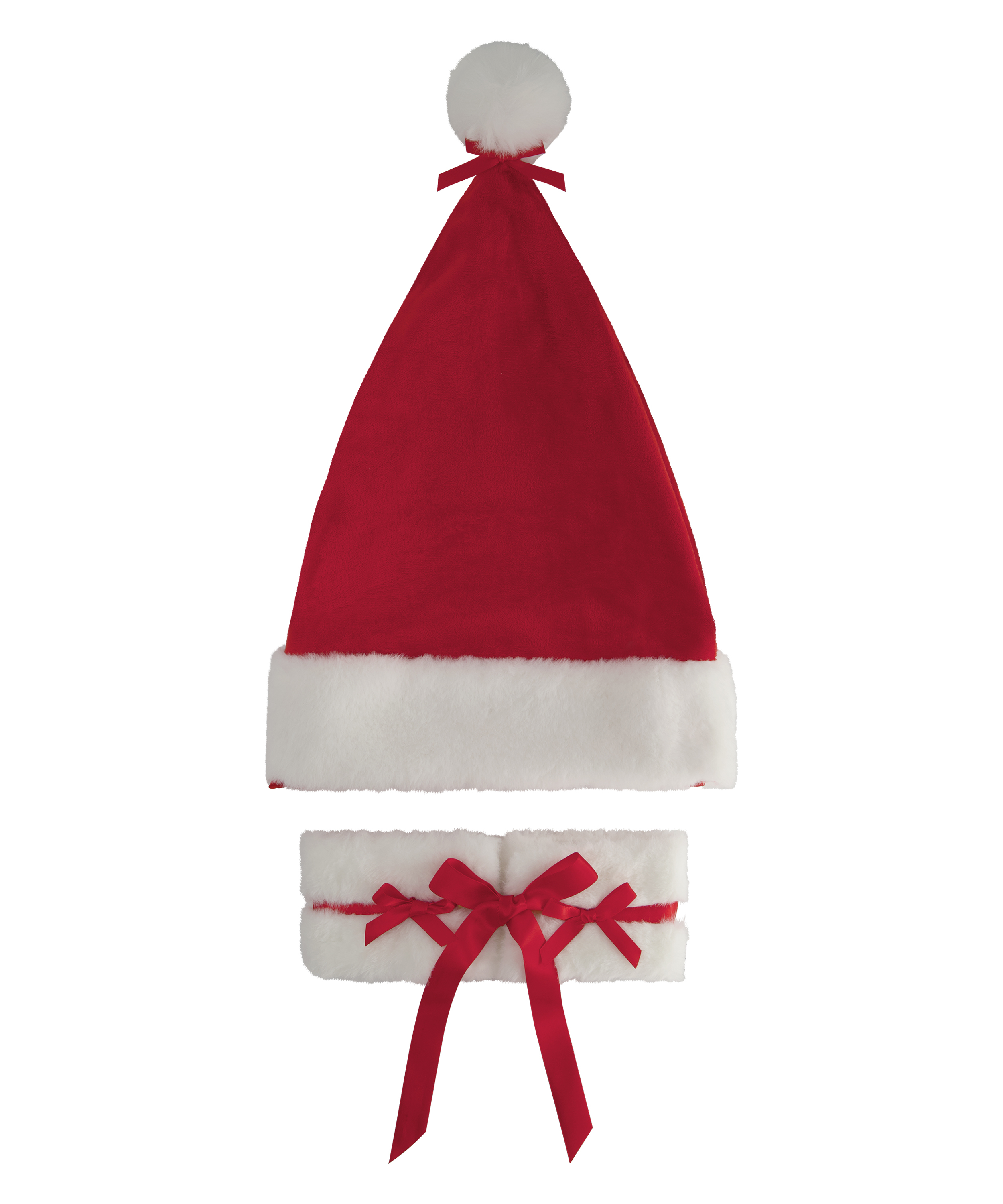 Ensemble de déguisement Santa, Rouge, main