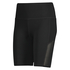 Short cycliste taille haute HKMX, Noir
