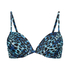 Haut de bikini à armatures préformé Leo, Bleu