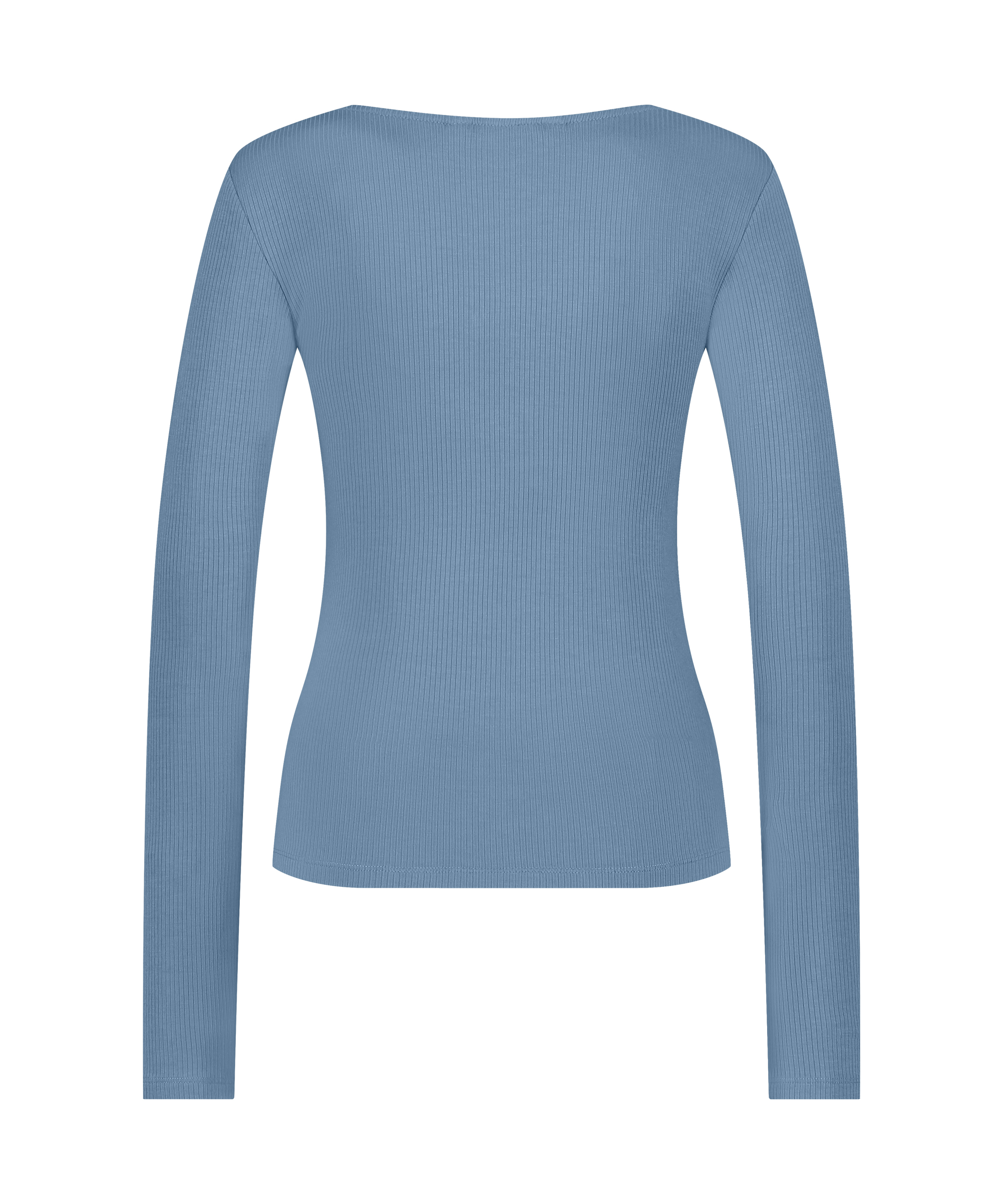 Top de pyjama Rib, Bleu, main