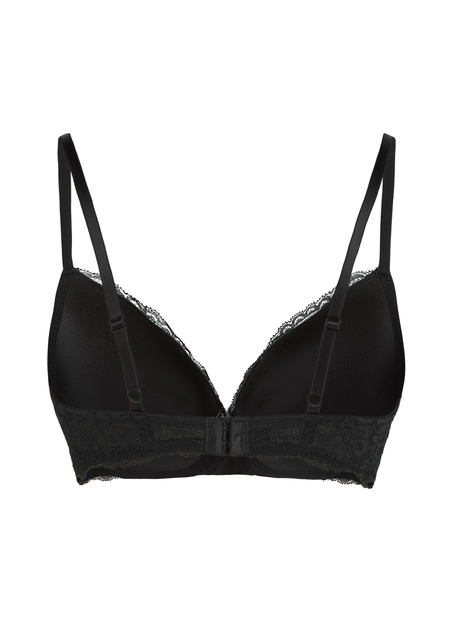 Soutien-gorge à armatures préformé push-up Marine, Noir