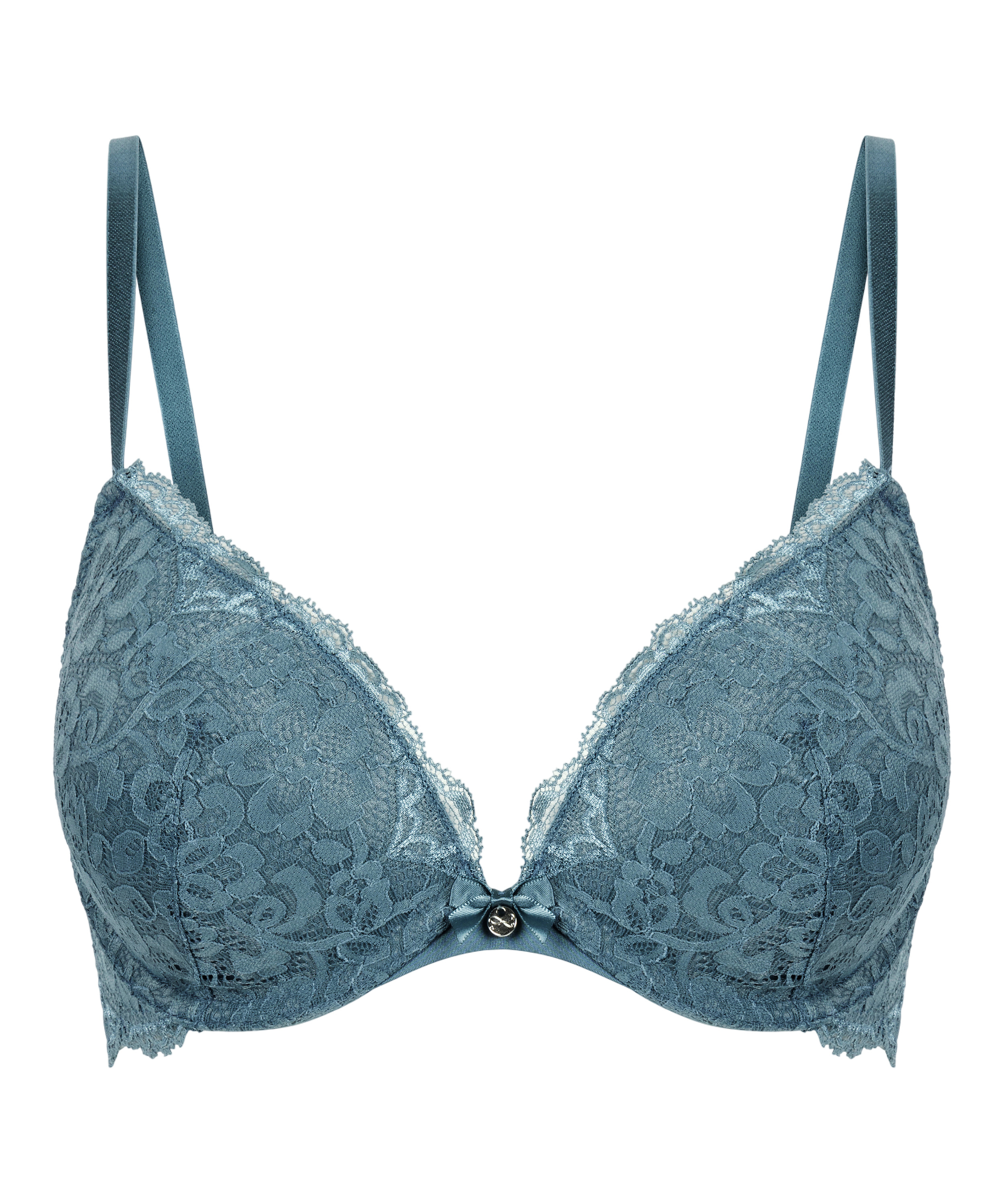 Soutien-gorge &agrave; armatures pr&eacute;form&eacute; push-up Marine, Bleu, main