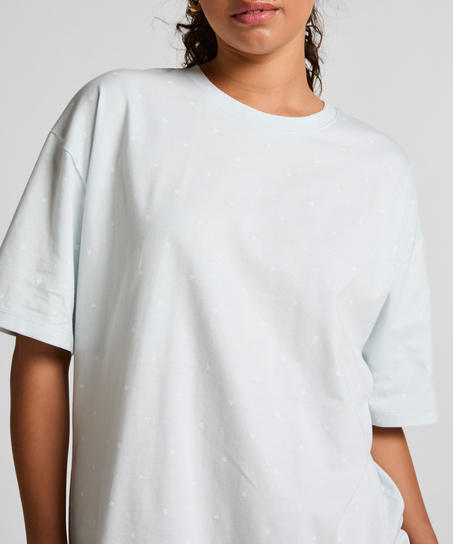 Chemise de nuit, Bleu