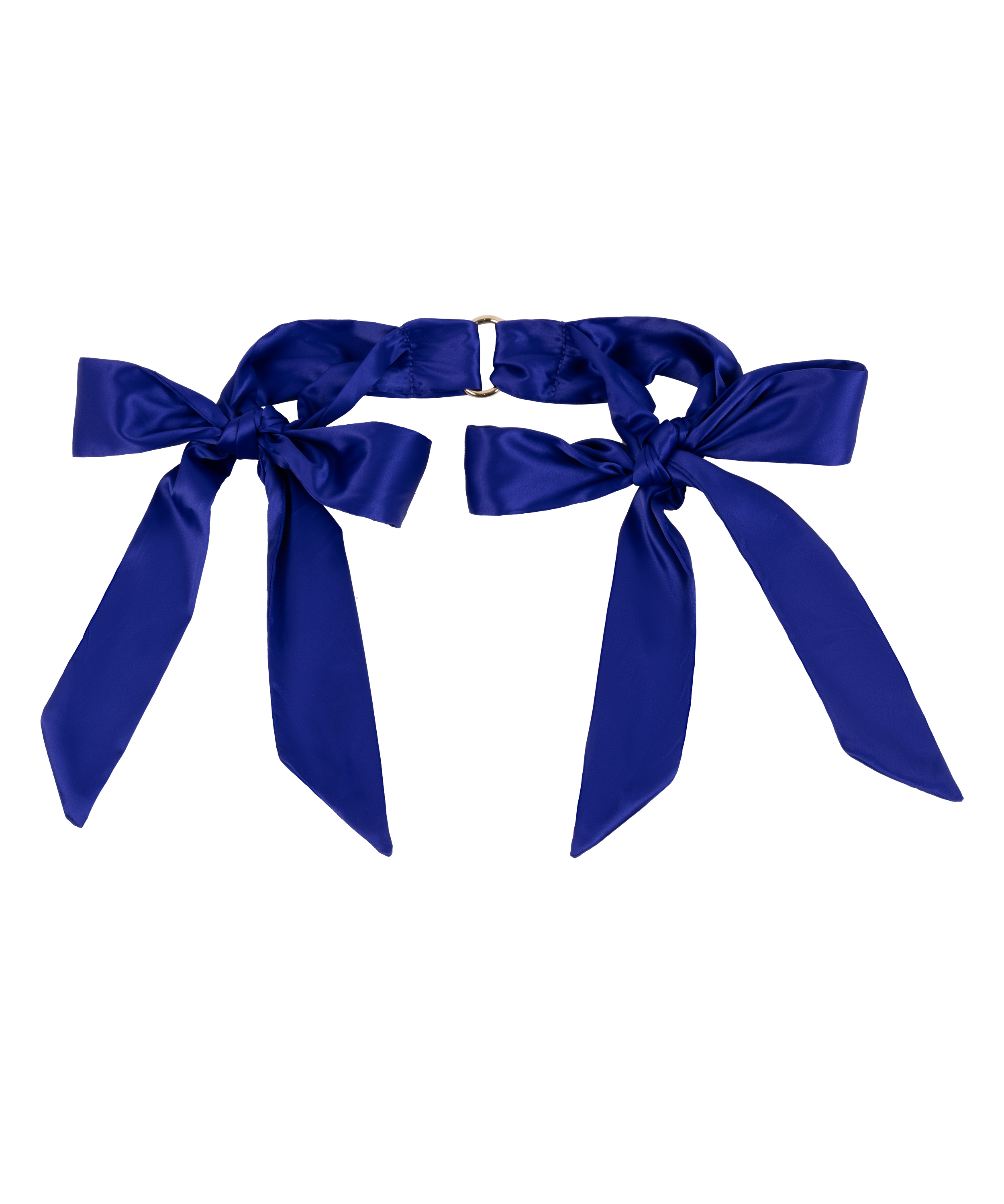 Private Menottes Satin, Bleu, main