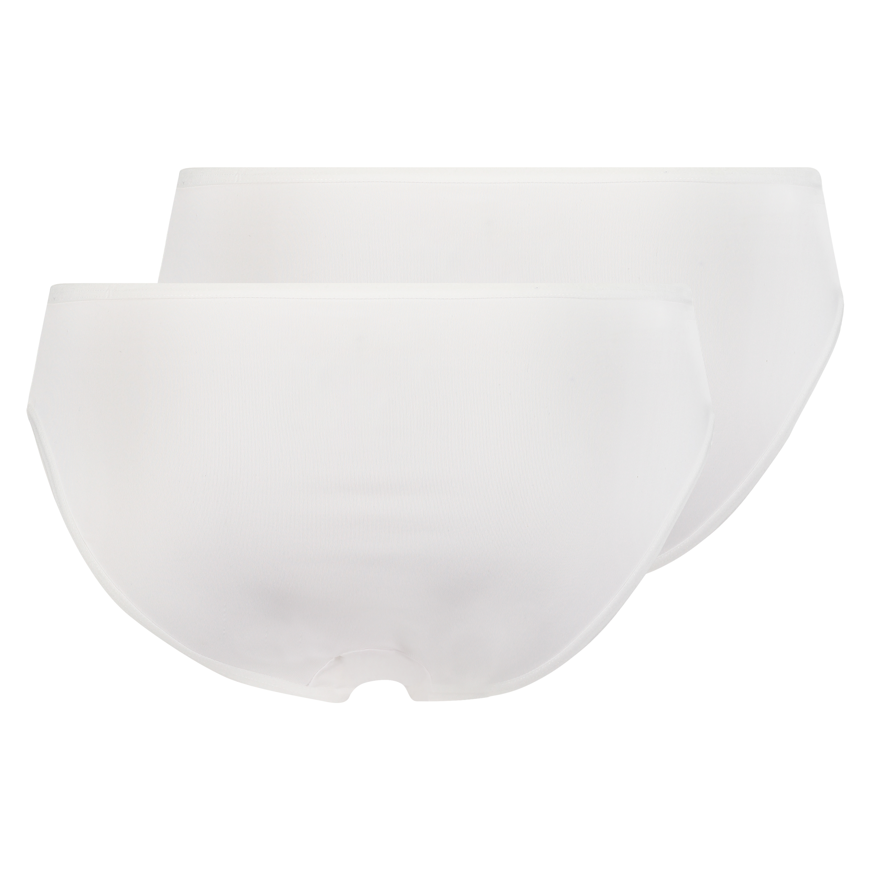 Lot de 2 slip Kim Cotton, Blanc, main