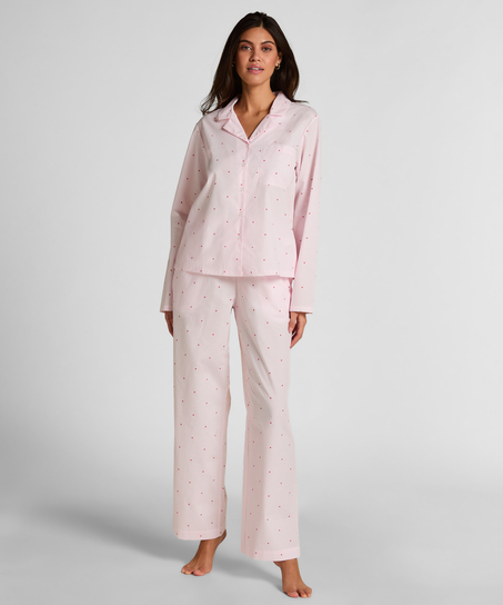 Chemise en coton, Blanc