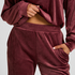 Pantalon de pyjama velours, Rouge
