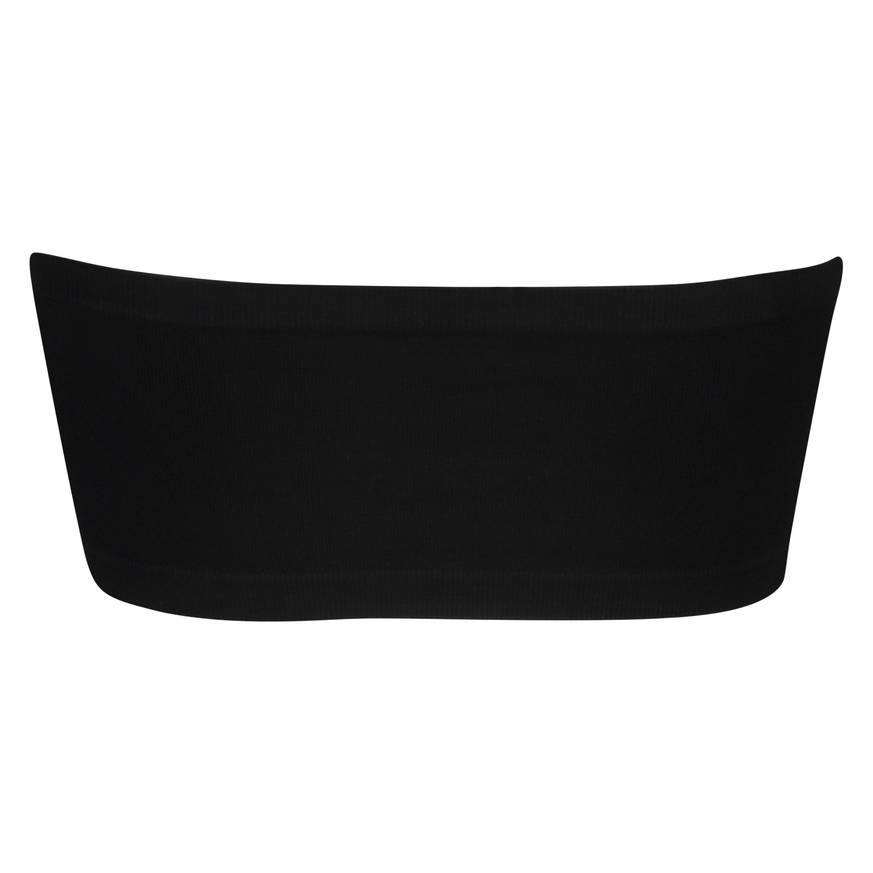 Top bandeau Seamless, Noir, main