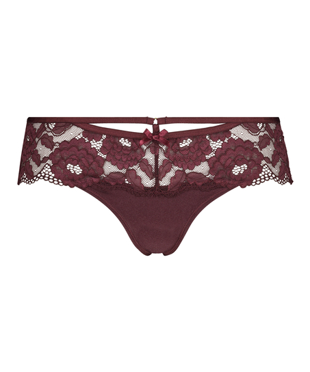 Boxer string Jolie, Rouge