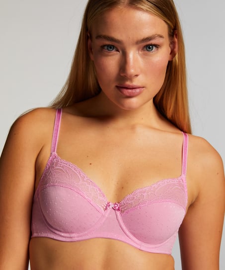 Soutien-gorge à armatures non-préformé Sophie, Rose