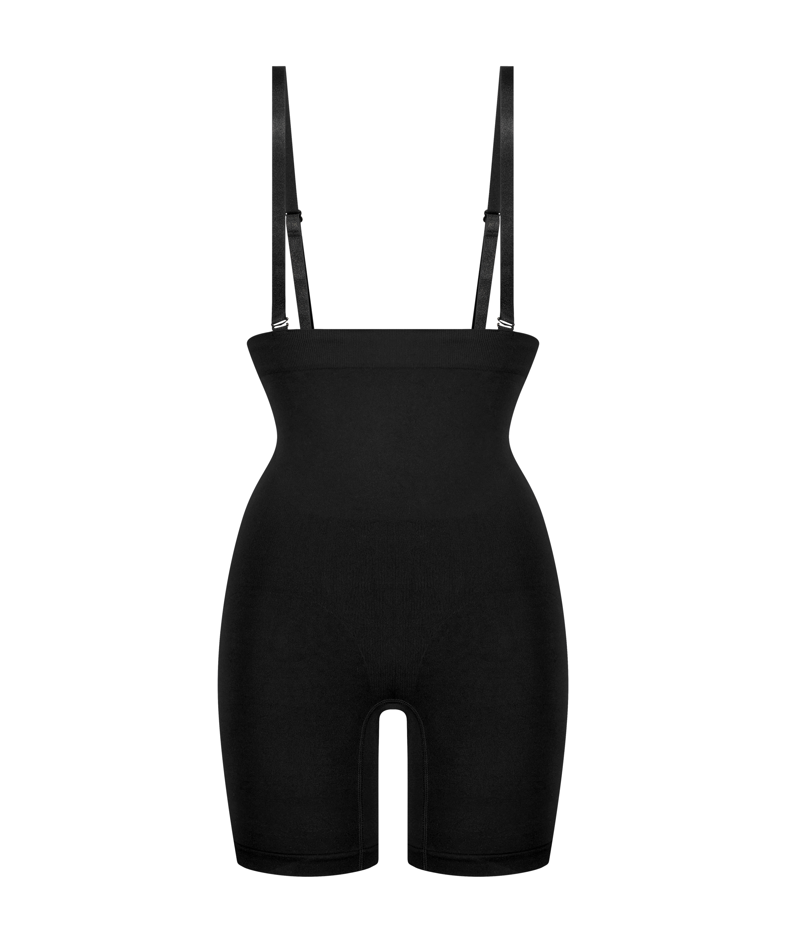 Gaine sans coutures pour les cuisses, Noir, main