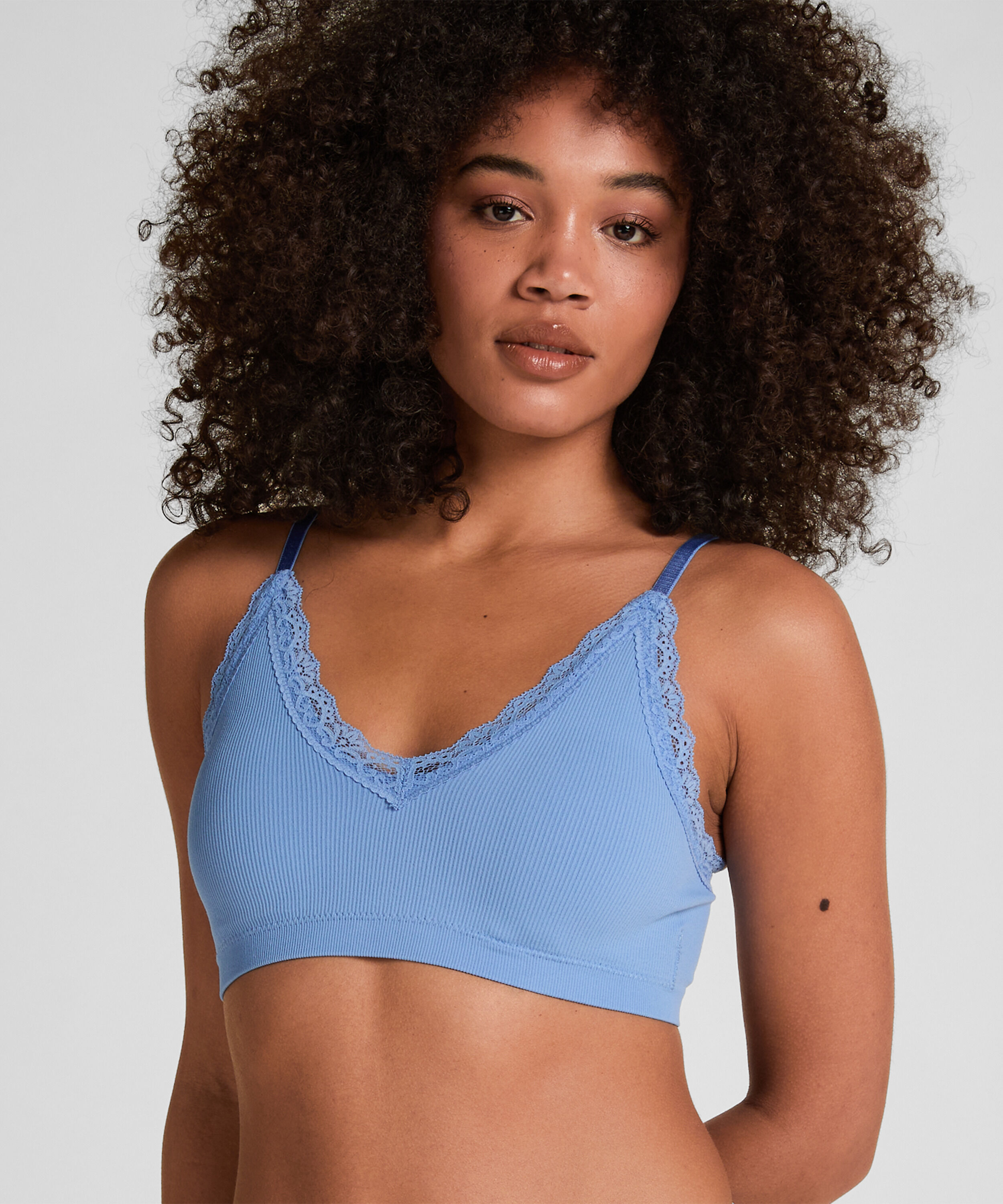 Bralette Lola, Bleu