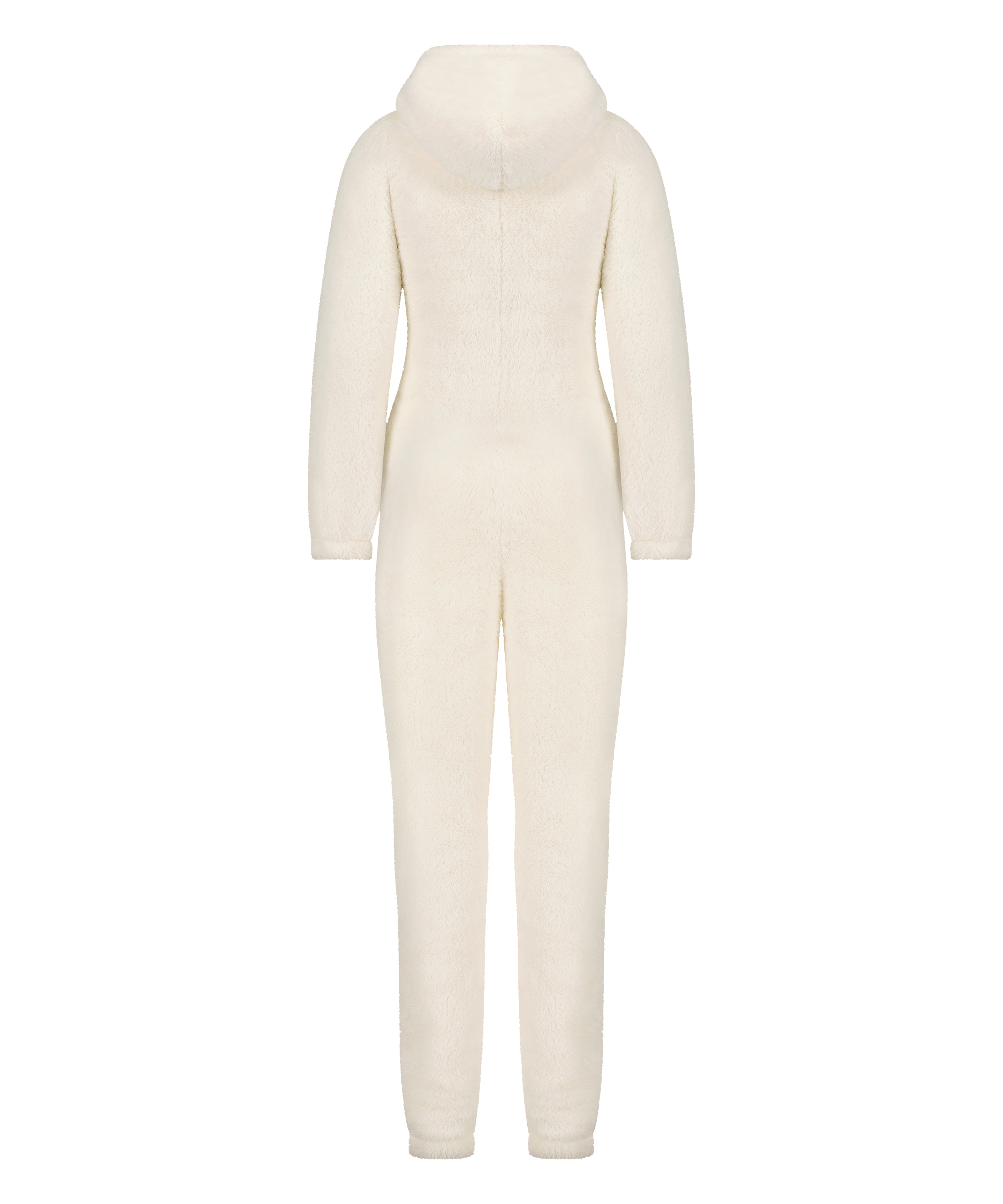 Combinaison Fleece, Blanc, main