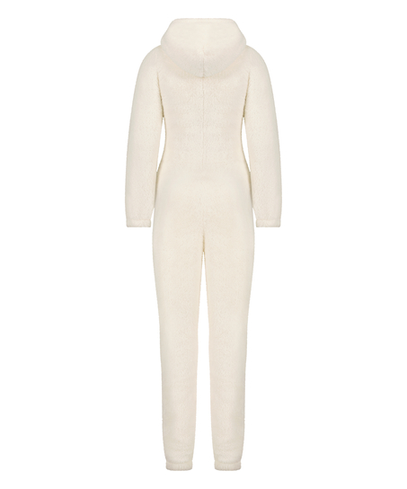 Combinaison Fleece, Blanc