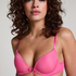 Soutien-gorge &agrave; armatures pr&eacute;form&eacute; Plunge, Rose