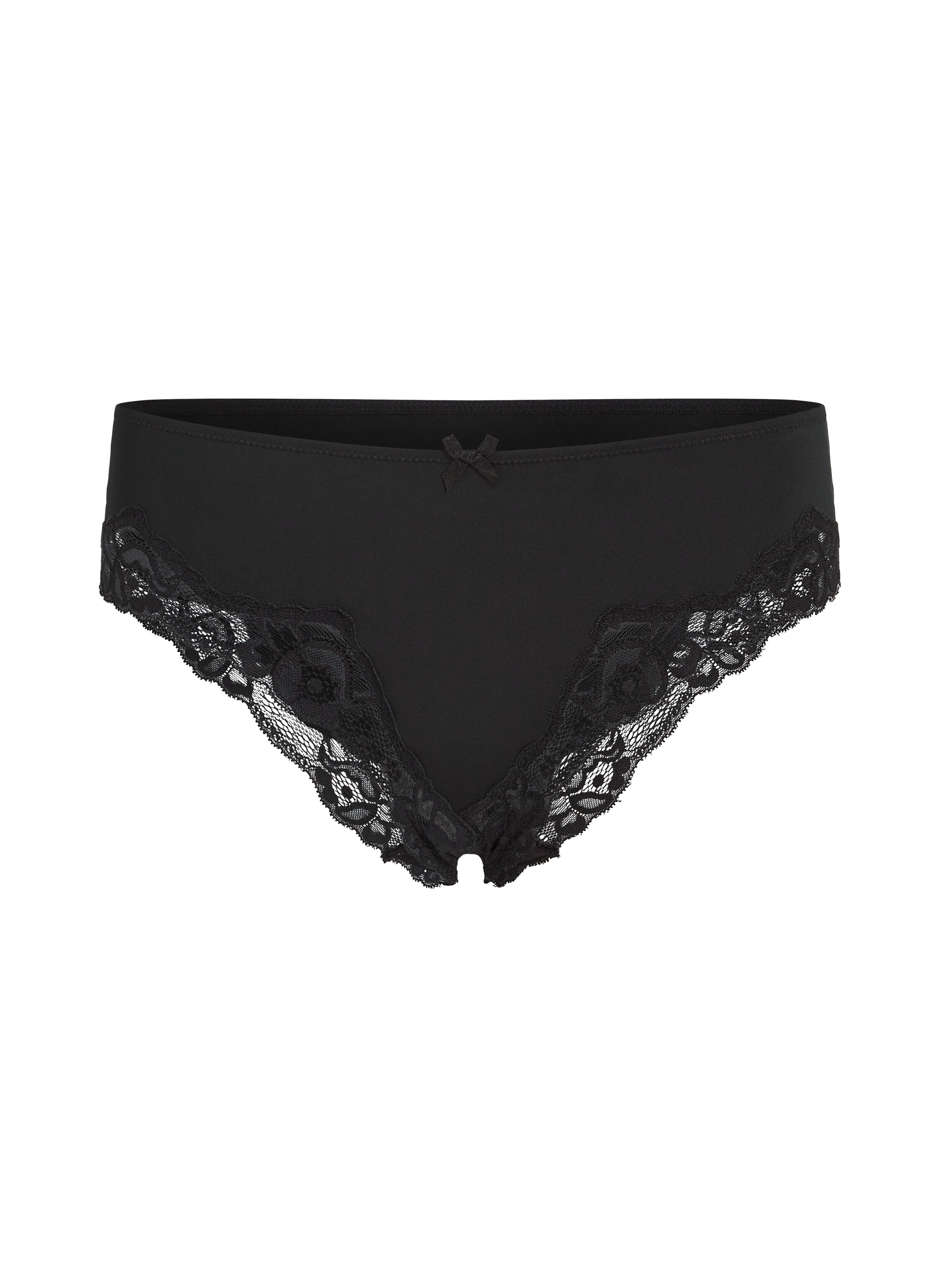 Slip Secret Lace, Noir