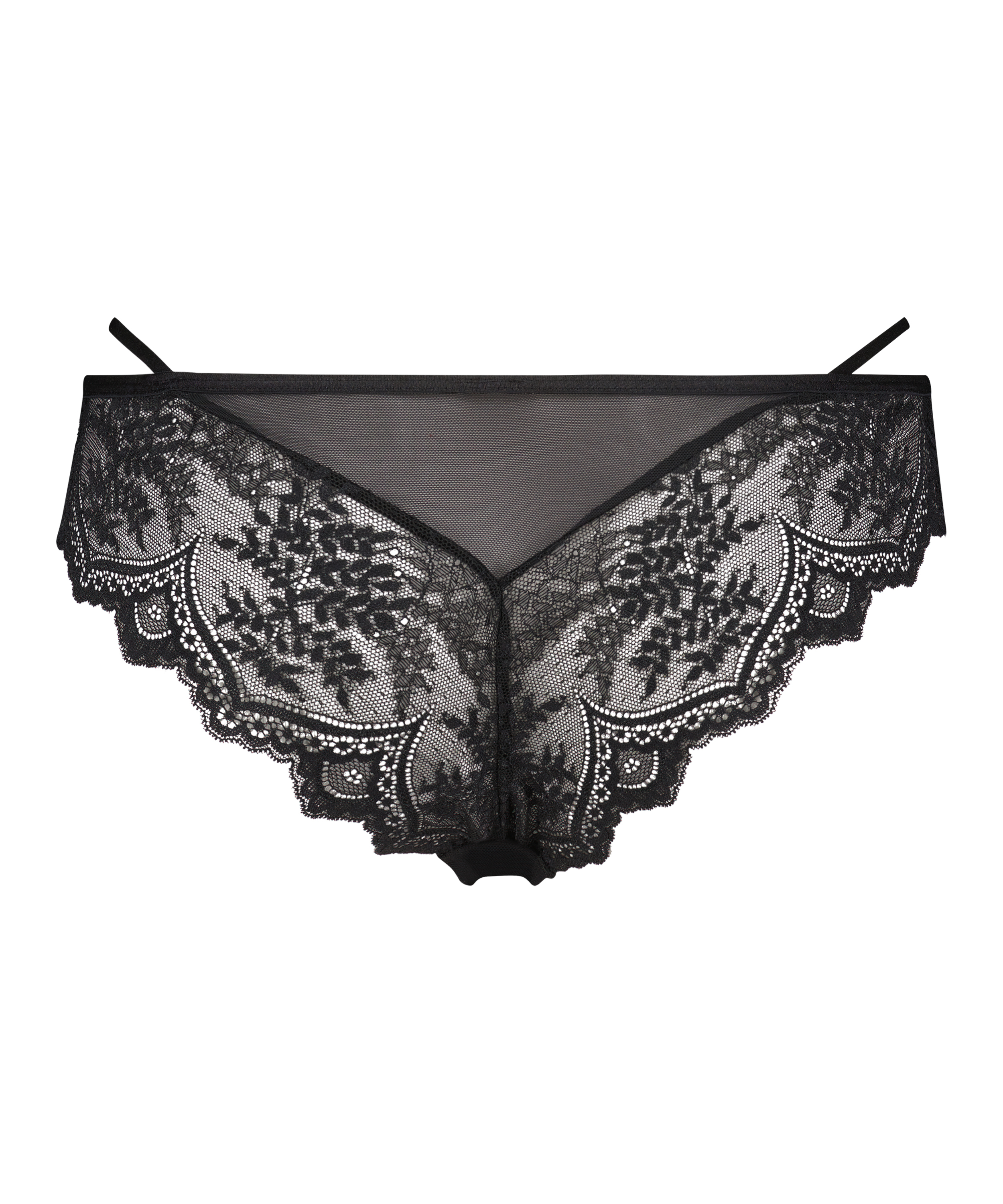 Slip brésilien Anna, Noir, main