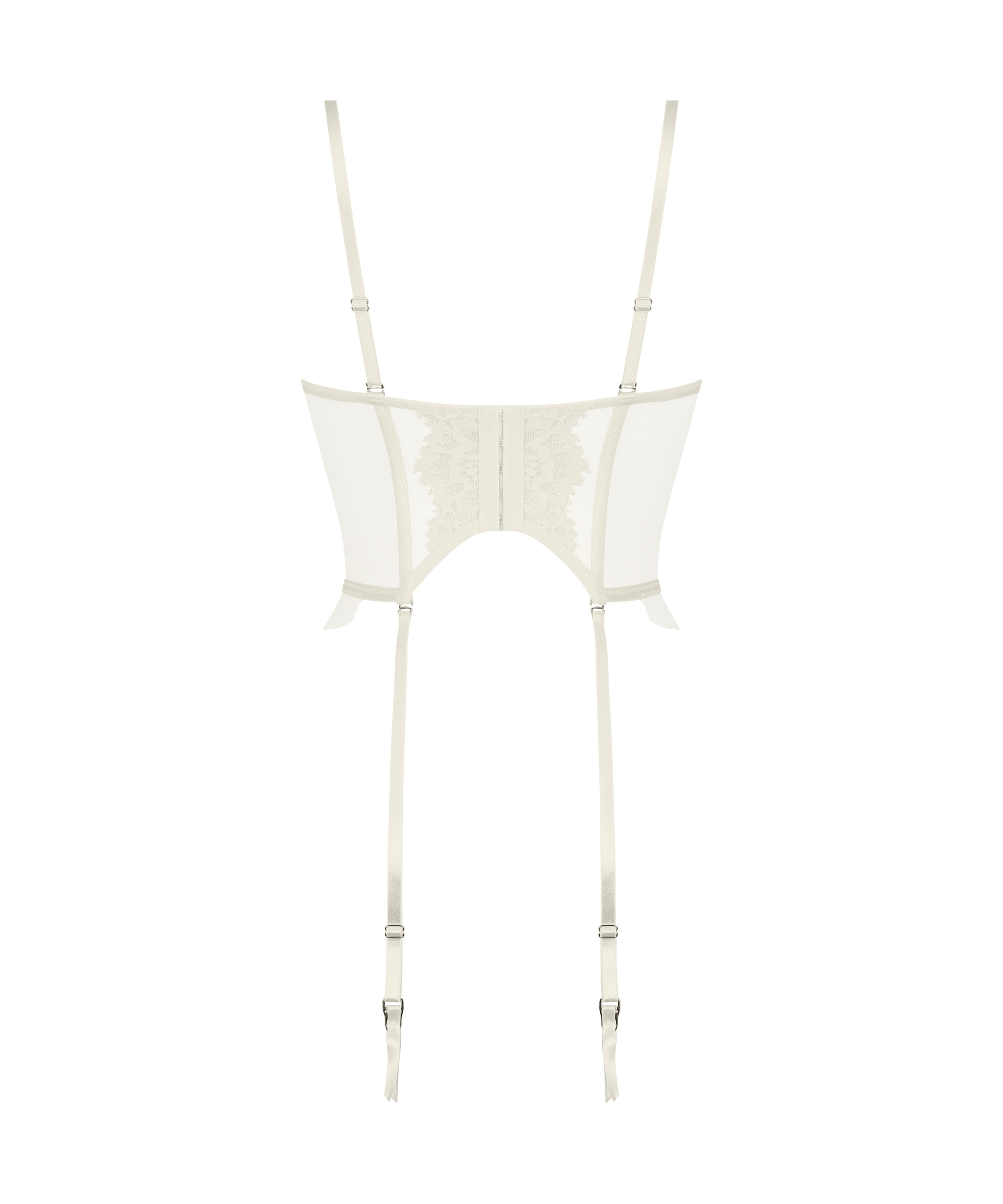 Bustier Harmony, Blanc, main