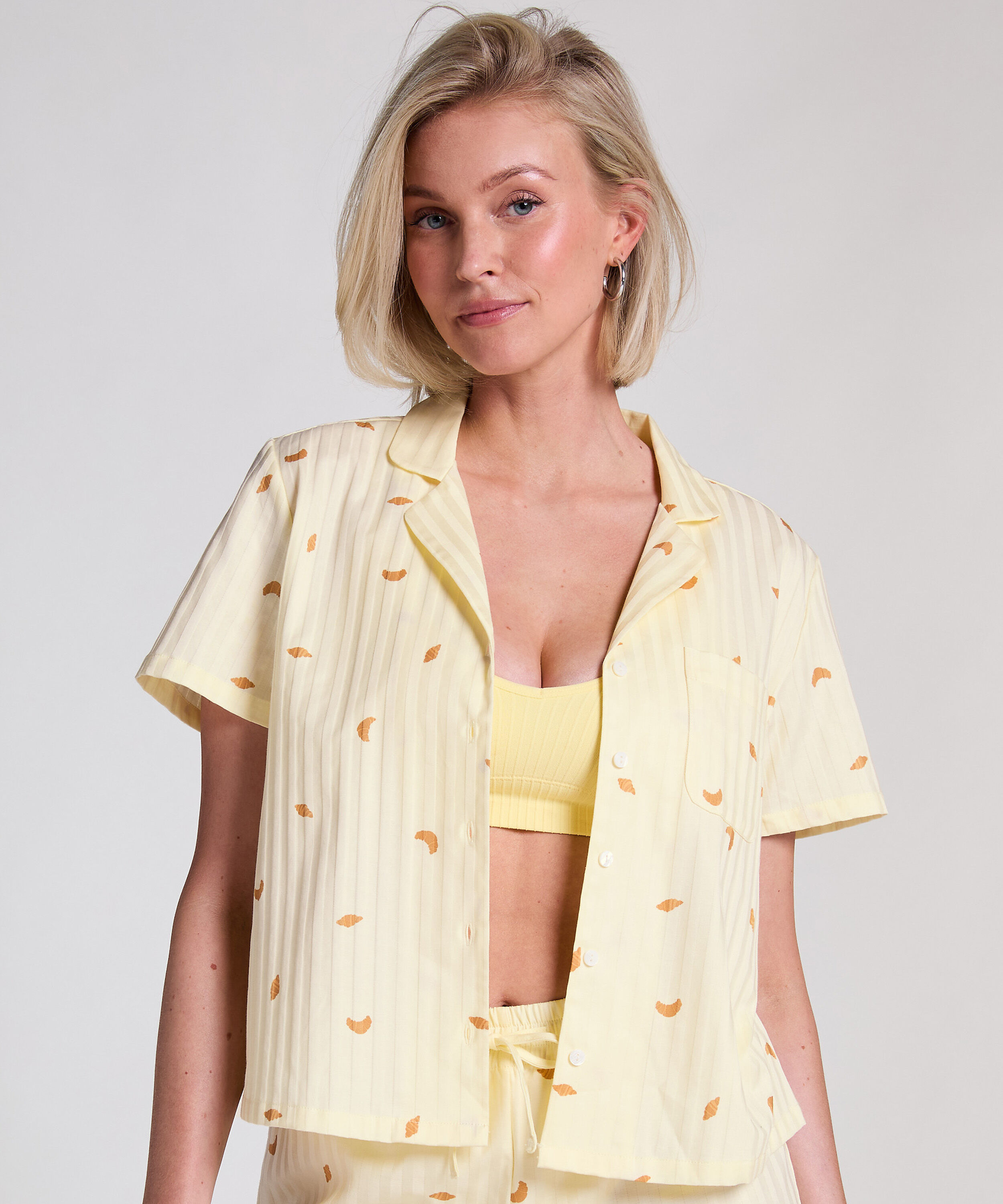 Jacket Cotton, Jaune Jacket Cotton, Jaune