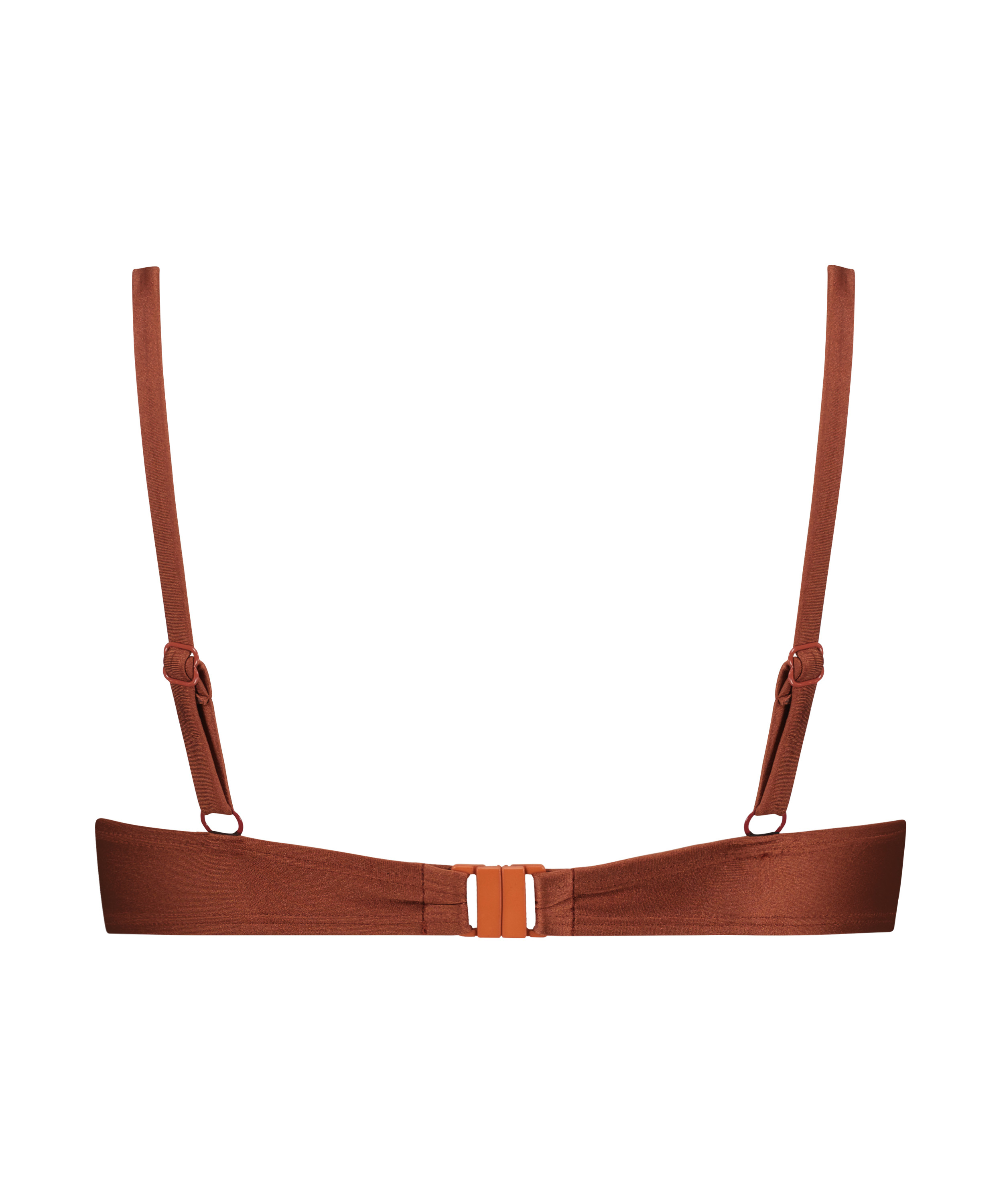 Haut de bikini pr&eacute;form&eacute; avec armatures Sahara, Rouge, main