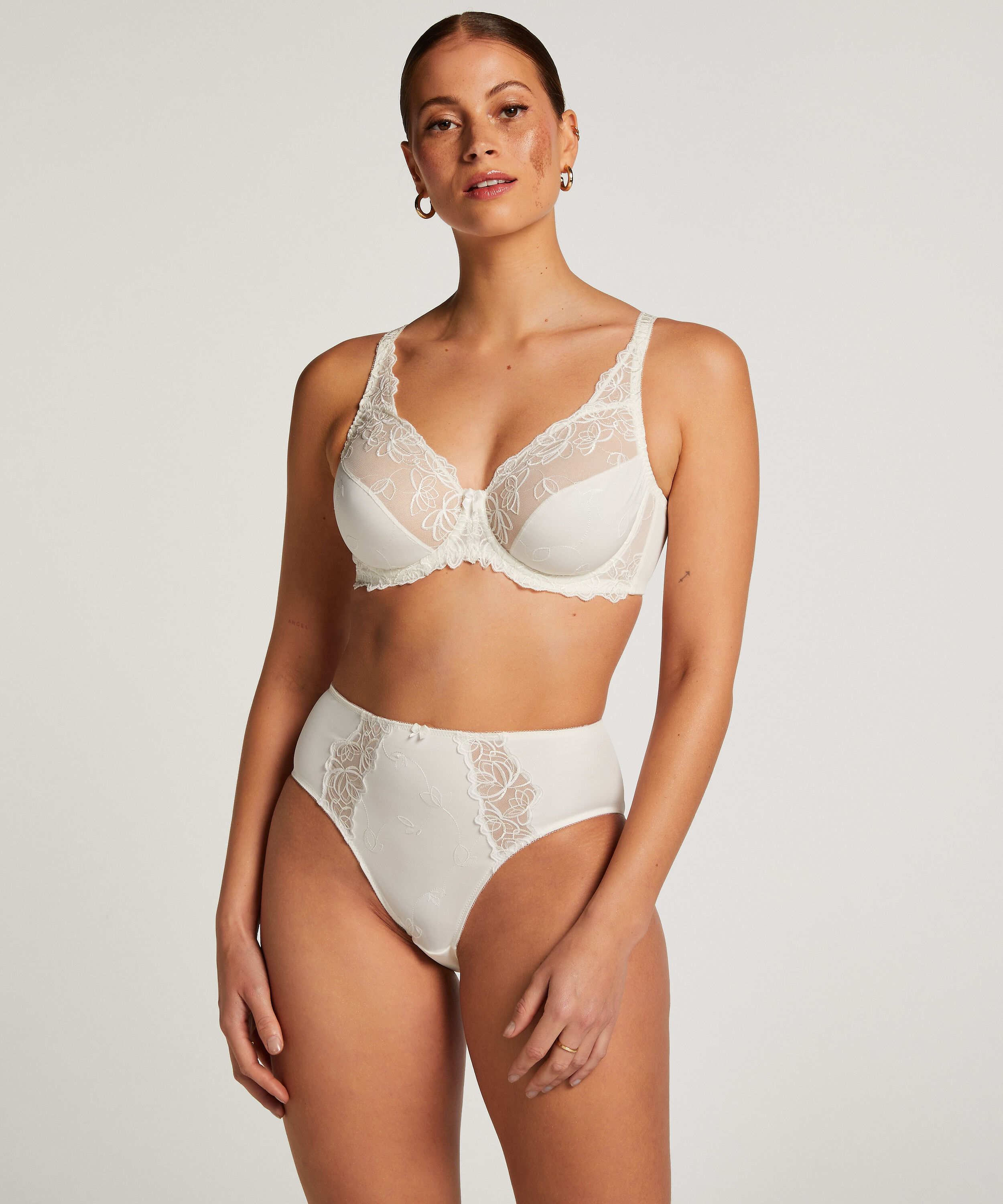 Slip taille haute Diva, Blanc Slip taille haute Diva, Blanc