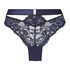 Slip brésilien Blossom, Bleu