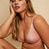 Soutien-gorge non-rembourr&eacute; &agrave; armatures Soft, Rose