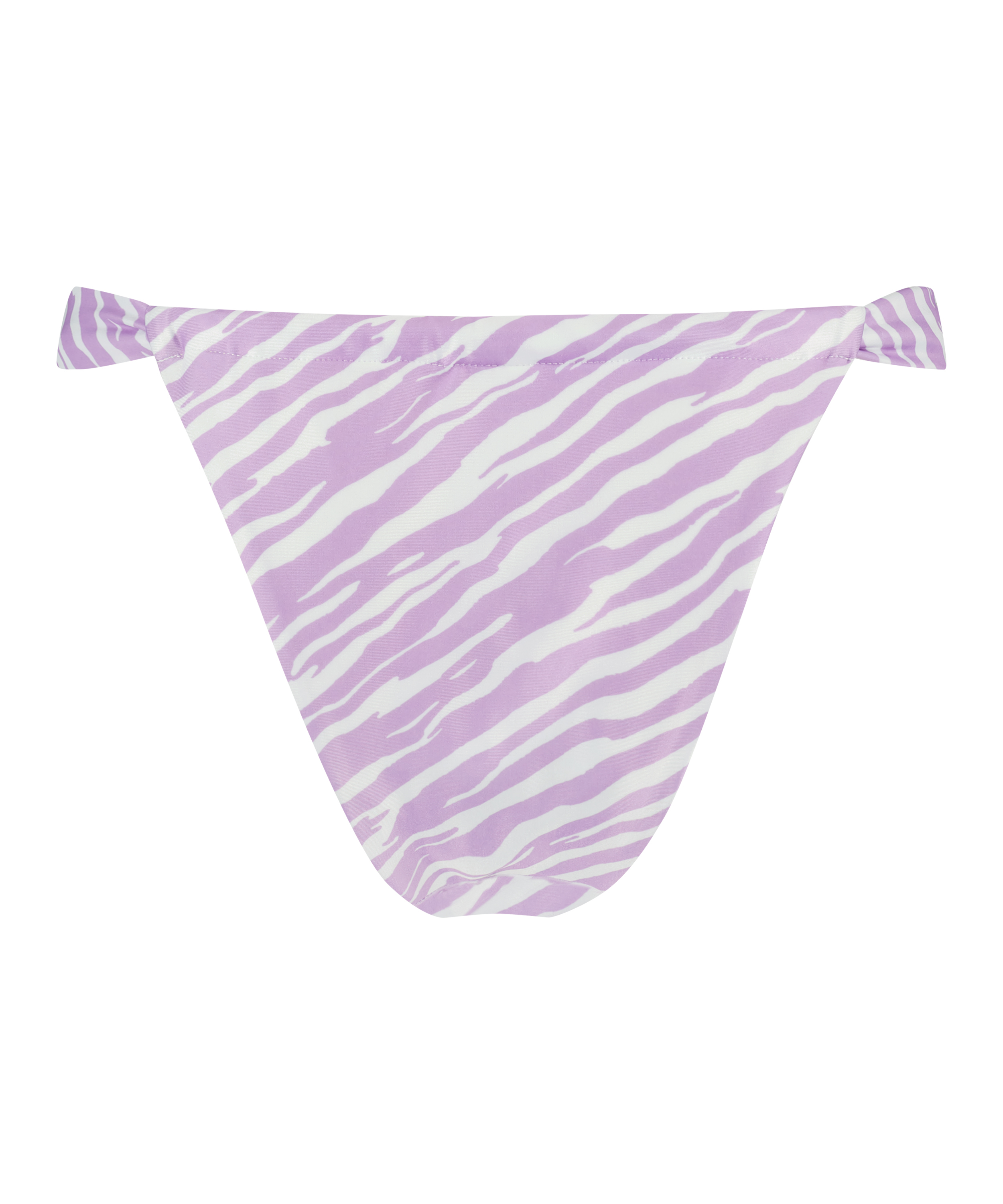 Bas de bikini échancré Zebra, Violet, main