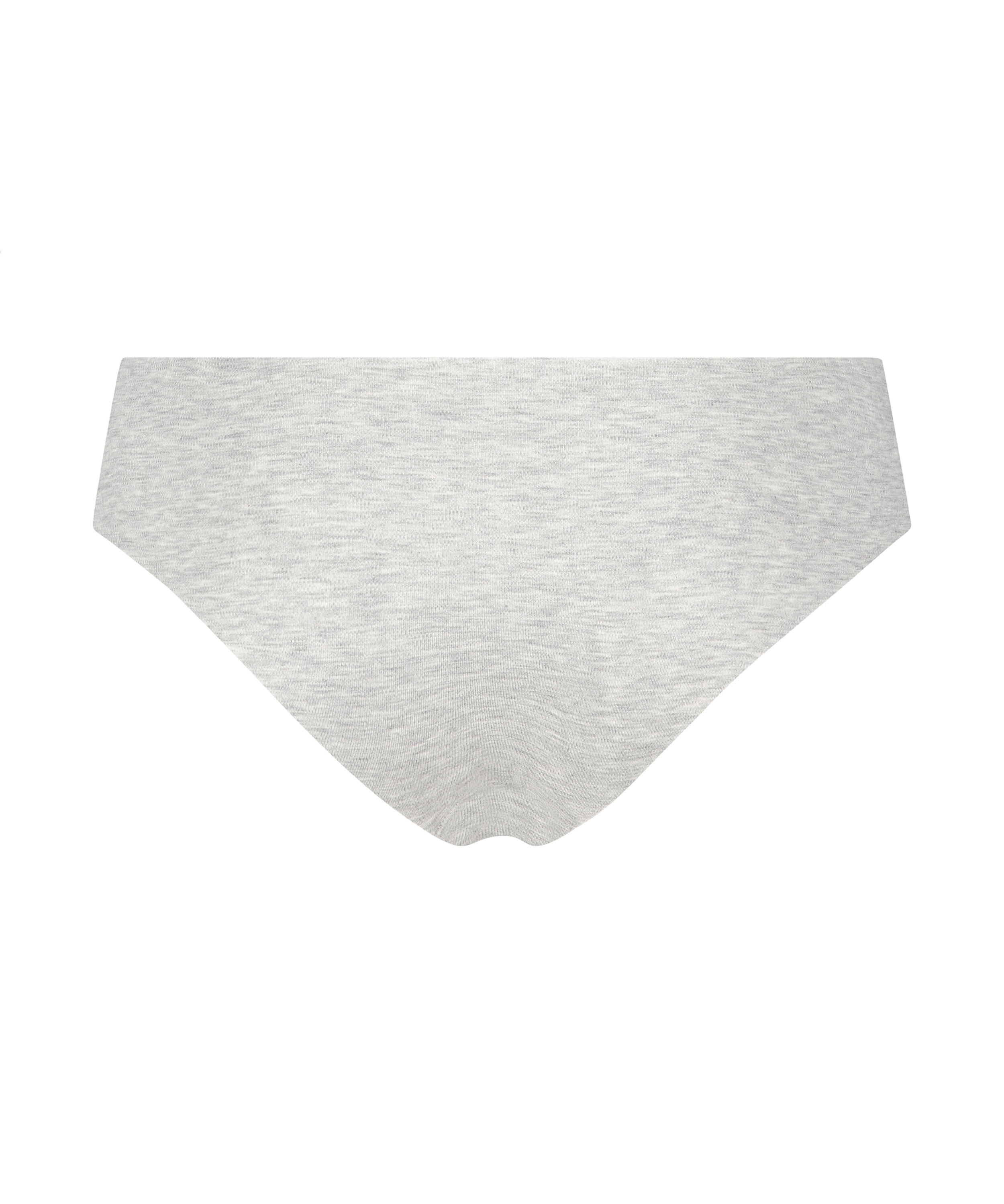 Slip brésilien invisible en coton, Gris, main