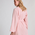 Robe courte en mousseline, Rose