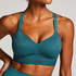 HKMX Soutien-gorge de sport The All Star Maintien niveau 2, Bleu