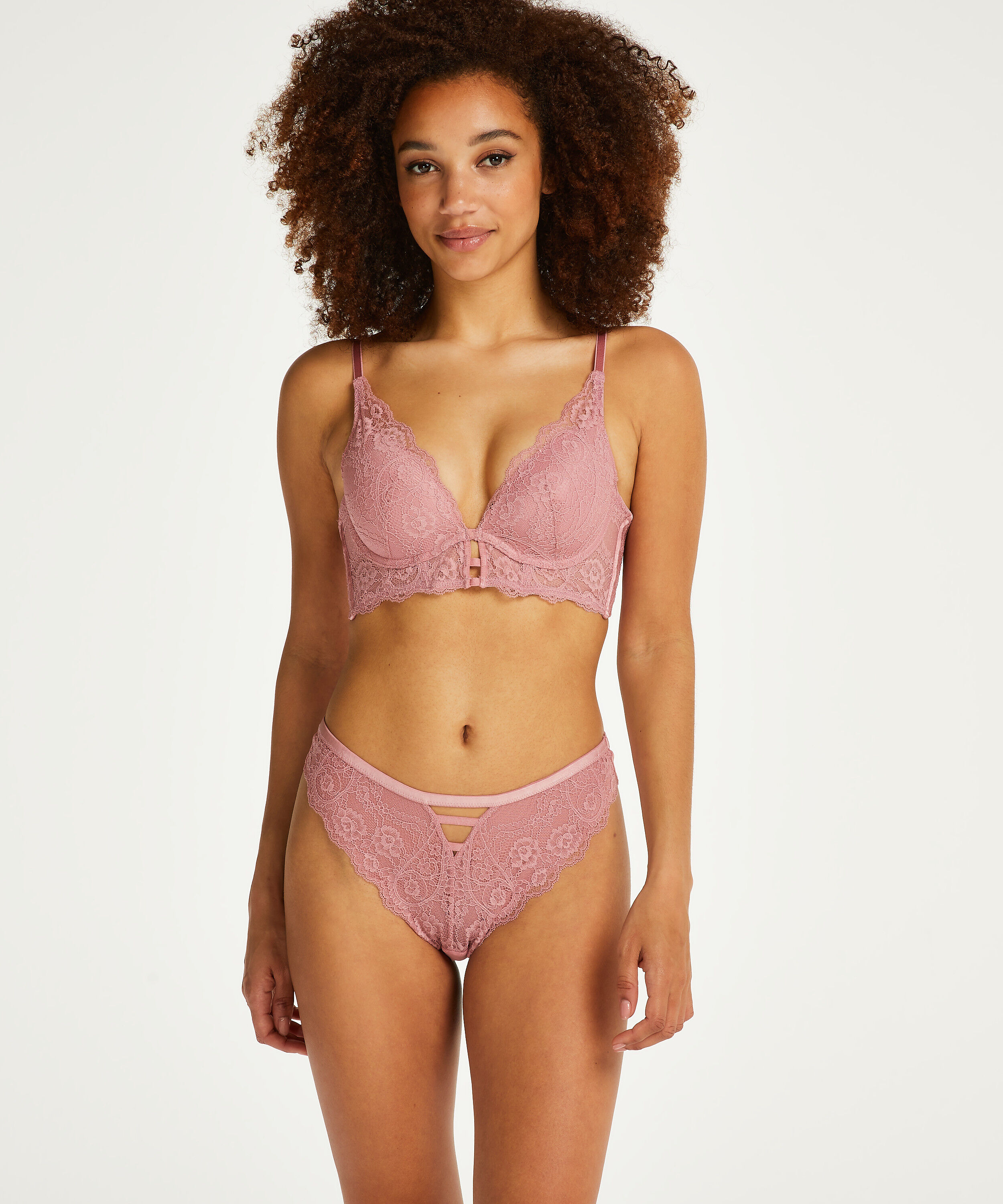 Slip br&eacute;silien Ollie, Violet